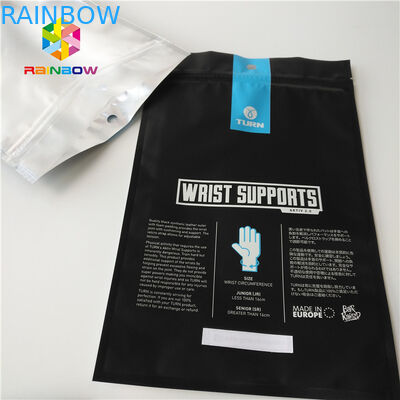 Le borse sigillate plastica a chiusura lampo della cassa del telefono, stanno sul lato delle borse tre del sacchetto della chiusura lampo sigillato