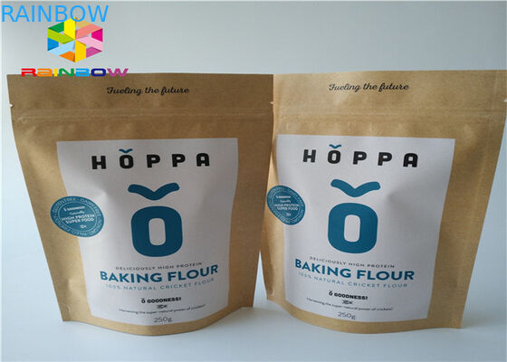 Leggero effetto opaco d'imballaggio di Doypack del sacchetto del sacco di carta della serratura dello zip del di alluminio per alimento