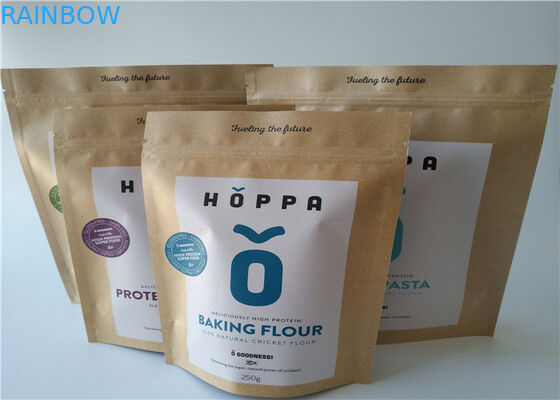 Leggero effetto opaco d'imballaggio di Doypack del sacchetto del sacco di carta della serratura dello zip del di alluminio per alimento