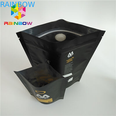 Stia sull'imballaggio dei sacchetti di plastica stampato una borsa di caffè a chiusura lampo della valvola di modo