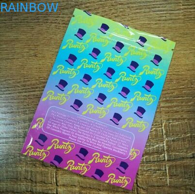 L'ologramma che stampa l'incenso di erbe che imballa, biscotti sta sul sacchetto di plastica per grande Als esotico