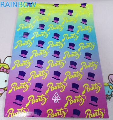 L'ologramma che stampa l'incenso di erbe che imballa, biscotti sta sul sacchetto di plastica per grande Als esotico