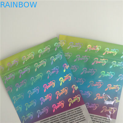 L'ologramma che stampa l'incenso di erbe che imballa, biscotti sta sul sacchetto di plastica per grande Als esotico