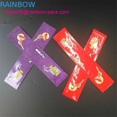 Sacchetto della stagnola della bustina della polvere del miele del cavallo che imballa la borsa reale dorata del miele VIP Malesia