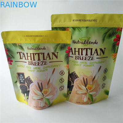 Le borse d'imballaggio dello spuntino di Doypacks Mylar, di alluminio stanno sulle borse a chiusura lampo per frutta secca