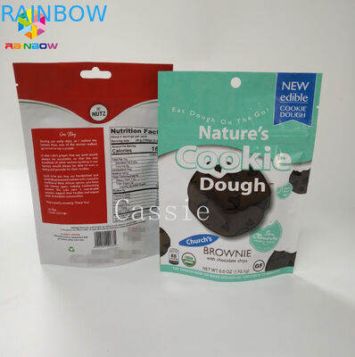 La laminazione sta sui sacchetti dell'alimento dell'imballaggio flessibile delle borse del sacchetto della chiusura lampo per gli spuntini matti