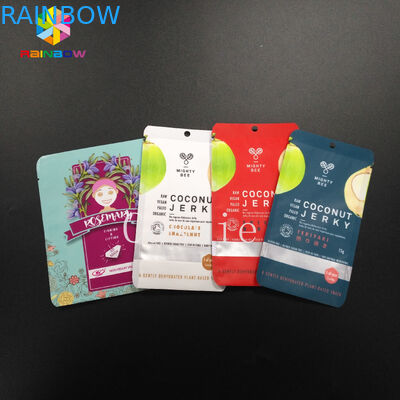 La guarnizione della presa del sacchetto di Mylar insacca l'omaggio cosmetico del campione della polvere del tè di stoccaggio del commestibile