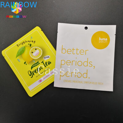 Borse della serratura della presa di progettazione di Muti tre sacchetti di vuoto di Mylar del di alluminio del commestibile della saldatura a caldo dei lati