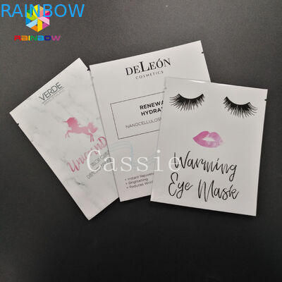 La guarnizione su ordinazione della presa insacca l'imballaggio facciale della maschera laminato vuoto cosmetico del di alluminio