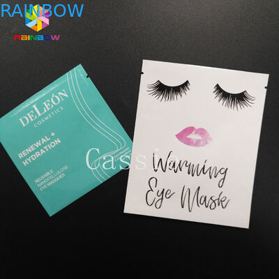 SGS/FDA stanno sul sacchetto che imballa la guarnizione facciale dei lati dei cosmetici tre del pacchetto della maschera dello strato di bellezza