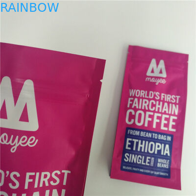 Le borse di caffè calde di vendite comerciano la borsa all'ingrosso di caffè su ordinazione del rinforzo del lato di stampa con la valvola di degassamento di alta qualità per caffè 250g
