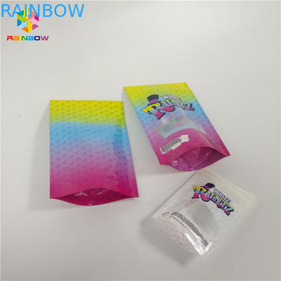 L'abitudine ha stampato la borsa materiale a chiusura lampo risigillabile di Runtz della prova dell'odore laminata Doypack per l'imballaggio di CBD Candy