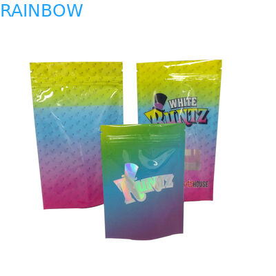 Borse d'imballaggio dello spuntino della serratura dello zip della prova dell'odore, borse laminate dello spuntino stampate abitudine