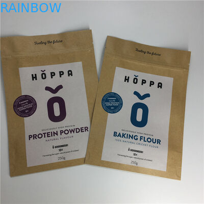 Brown Kraft Paperstand su spessore del micron dei sacchetti 120-140 per le spezie della polvere