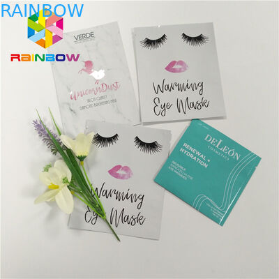 L'abitudine laterale della guarnizione tre stampata sta sulla borsa dei cosmetici del di alluminio dei sacchetti