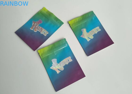 Sacchetti di plastica resistenti del bambino che imballano la stagnola finita borsa della chiusura lampo di Cindy Runtz