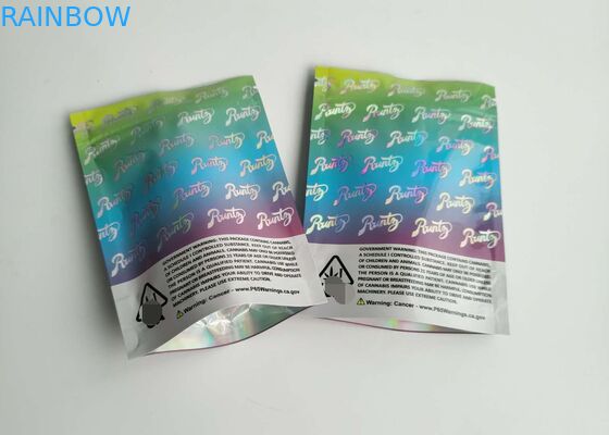 Sacchetti di plastica resistenti del bambino che imballano la stagnola finita borsa della chiusura lampo di Cindy Runtz