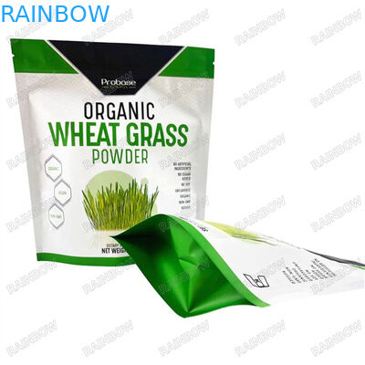 Sacchetti di carta Kraft Eco-Friendly Materiale Pla Sacchetto a serratura Zip Con Logo Sacchetto Stand Up Durable Sacchetto di imballaggio di alta qualità Stan