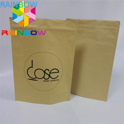 Valvola a chiusura lampo d'imballaggio amichevole eco- della saldatura a caldo del contenitore di carta di alimento per il chicco di caffè