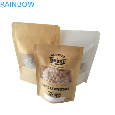 L'abitudine d'imballaggio della borsa riutilizzabile dello spuntino ha stampato l'alimento di Kraft sta sullo SGS del sacchetto diplomato