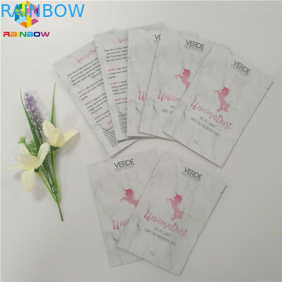 Finitura superficia stampata lucida d'imballaggio cosmetica del di alluminio della borsa della maschera facciale