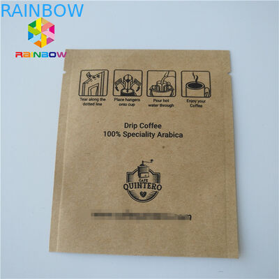 Imballaggio cosmetico a prova d'umidità della bustina del campione dei sacchi di carta su misura foglio di alluminio