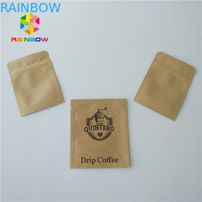 Imballaggio cosmetico a prova d'umidità della bustina del campione dei sacchi di carta su misura foglio di alluminio