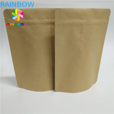 L'imballaggio della scatola di carta della prova dell'odore sta sulla saldatura a caldo a chiusura lampo del sacchetto con la chiara parte anteriore