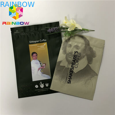 Chiusura lampo risigillabile di Doypack che sta sulle borse d'imballaggio del caffè dei sacchetti 50-200 micron