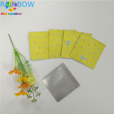 Sacchetto della stagnola del commestibile che imballa la borsa piana della chiusura lampo della guarnizione laterale di Mylar tre per la capsula del tè dello spuntino