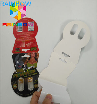 foro d'imballaggio lenticolare della scatola di carta di carta di marca del Burro 3d singolo doppio compreso la bottiglia