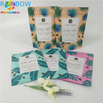 Il rivestimento richiudibile di Matt sta sulle borse del sacchetto, borsa d'imballaggio della serratura dello zip per il corpo sfrega