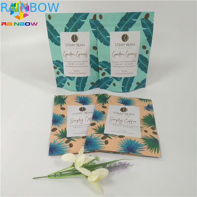 Il rivestimento richiudibile di Matt sta sulle borse del sacchetto, borsa d'imballaggio della serratura dello zip per il corpo sfrega