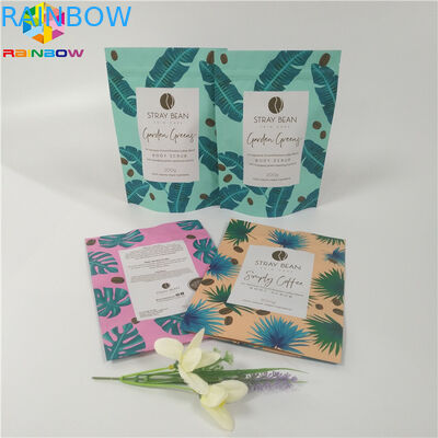 Il rivestimento richiudibile di Matt sta sulle borse del sacchetto, borsa d'imballaggio della serratura dello zip per il corpo sfrega