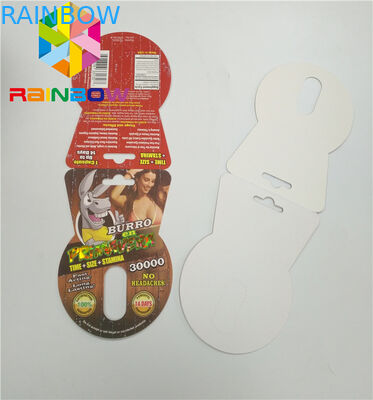 Scatola maschio d'imballaggio di potenziamento del sesso Burro2 6000 del Burro 30000 della bolla di plastica normale di dimensione