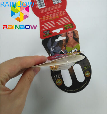 Carta lucida della bolla che imballa la carta di carta delle pillole Burro2 60000 su ordinazione di potenziamento del sesso