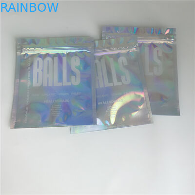 Cosmetici a chiusura lampo che imballano il lato lucido 3 delle borse sigillato per la colla di estensione del ciglio