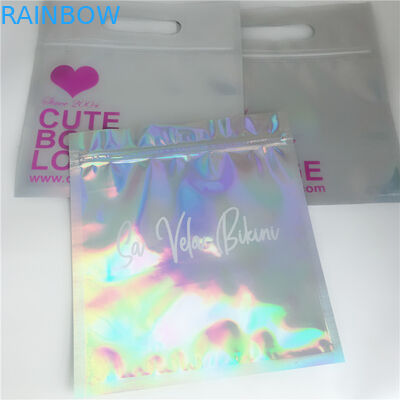 Cosmetici a chiusura lampo che imballano il lato lucido 3 delle borse sigillato per la colla di estensione del ciglio