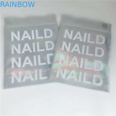 Cosmetici a chiusura lampo che imballano il lato lucido 3 delle borse sigillato per la colla di estensione del ciglio