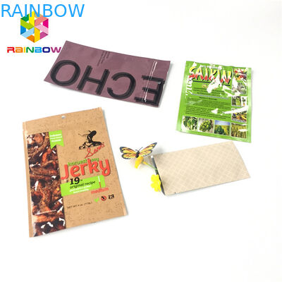 Sacchetto risigillabile della stagnola che imballa la guarnizione laterale di stampa a colori tre di plastica del di alluminio