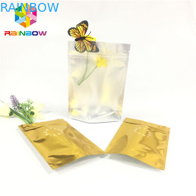 Chiaro sacchetto anteriore della stagnola di Doypack che imballa la bustina cosmetica del campione della borsa della serratura dello zip di Mylar