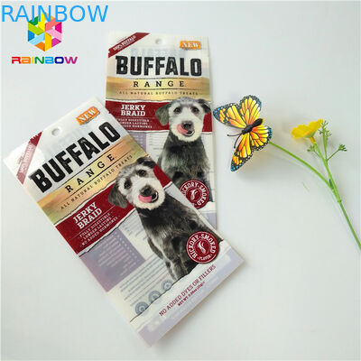 Le borse a chiusura lampo di plastica dell'imballaggio, tre hanno parteggiato guarnizione stanno sui sacchetti per alimento
