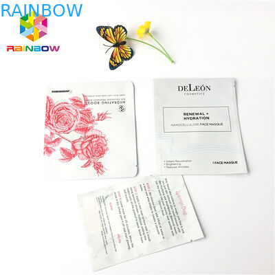 Sacchetto facciale cosmetico della stagnola della maschera che imballa buona sigillatura su misura di stampa a colori