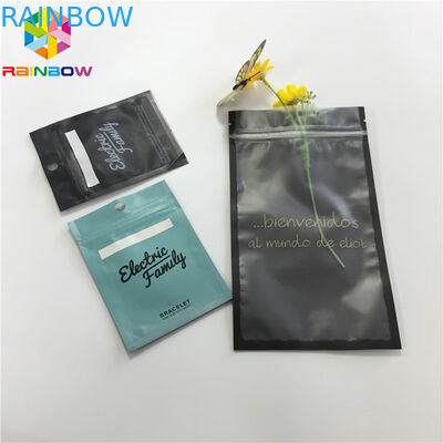 I chiari sacchetti di plastica anteriori trasparenti che imballano il di alluminio indietro diserbano la borsa di Mylar