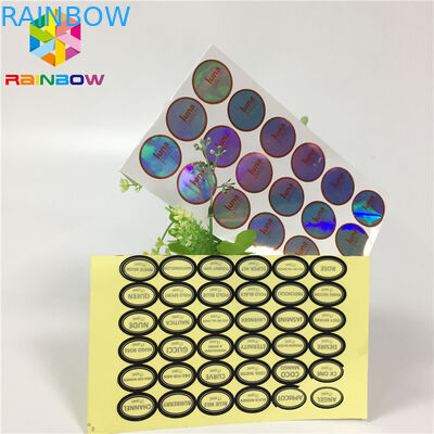 Autoadesivo su ordinazione del vinile dell'etichetta dell'abbigliamento di sicurezza dei film di imballaggio per alimenti della prova dell'acqua