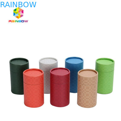 Metropolitana d'imballaggio cosmetica del cartone del cilindro della scatola di carta dell'esposizione della scatola di cura di pelle