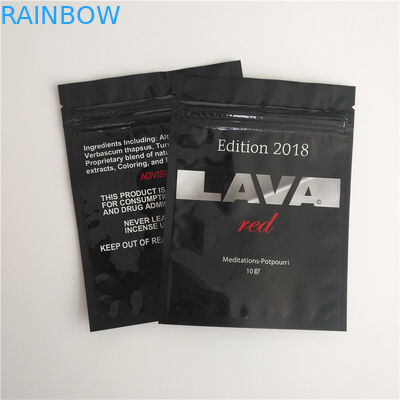 I capelli d'imballaggio del sacchetto della stagnola del fagiolo della canna da zucchero legano la bustina poca stampa minuscola della borsa CMYK di Pin