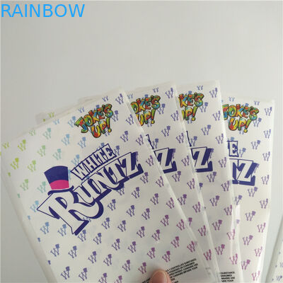 Rotocalcografia bianca su misura degli autoadesivi della carta di Runtz Mylar dell'involucro stampabile degli strizzacervelli delle etichette