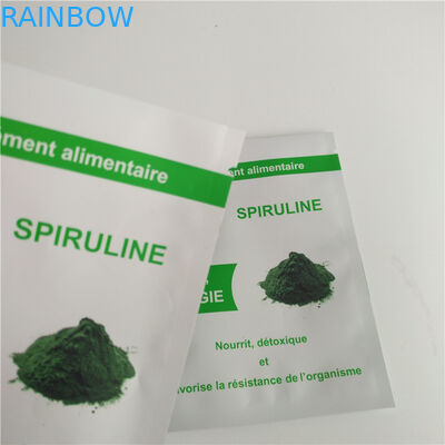 Il commestibile del di alluminio sta sulla borsa di polvere laterale del caffè di Eco della guarnizione dei sacchetti tre