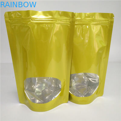 di alluminio d'imballaggio termosaldato dell'alimento dello spuntino su ordinazione asciutto delle borse per il chicco caffè/del tè